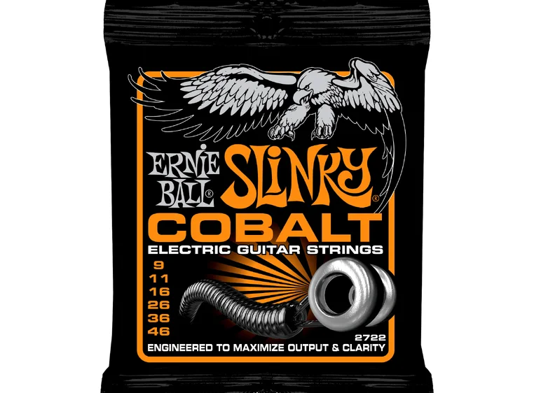 Ernie Ball EB-2722 Cobalt Hybrid Slinky (009-046) 